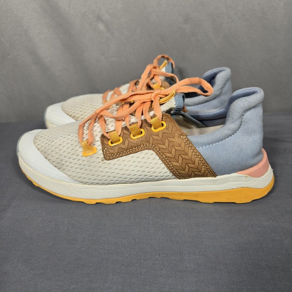 OluKai Wailuku Womens 9.5 Gray Trail Sneakers Athletic Mesh Rubber Sole Outdoor - Picture 3 of 10